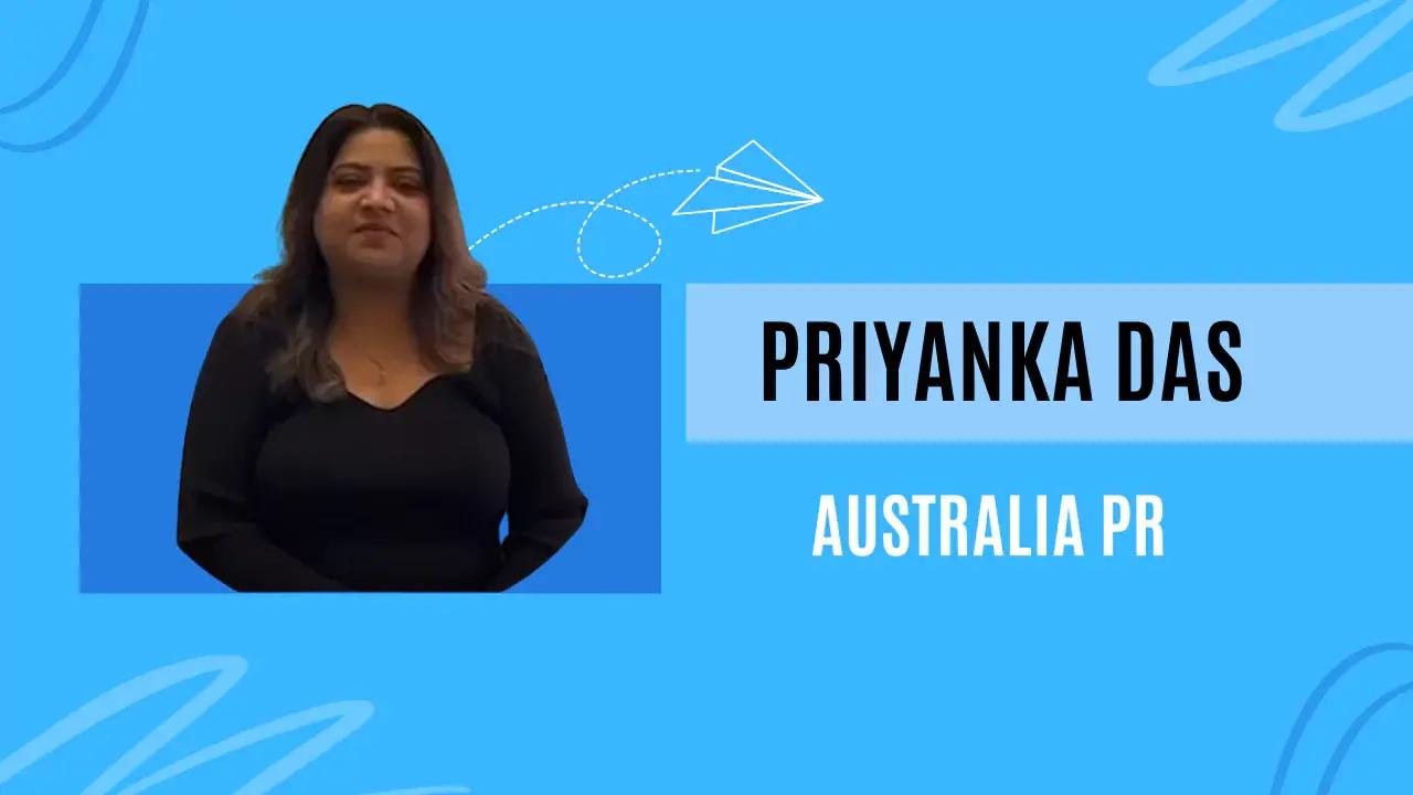 Testimonial by Priyanka Das for australia