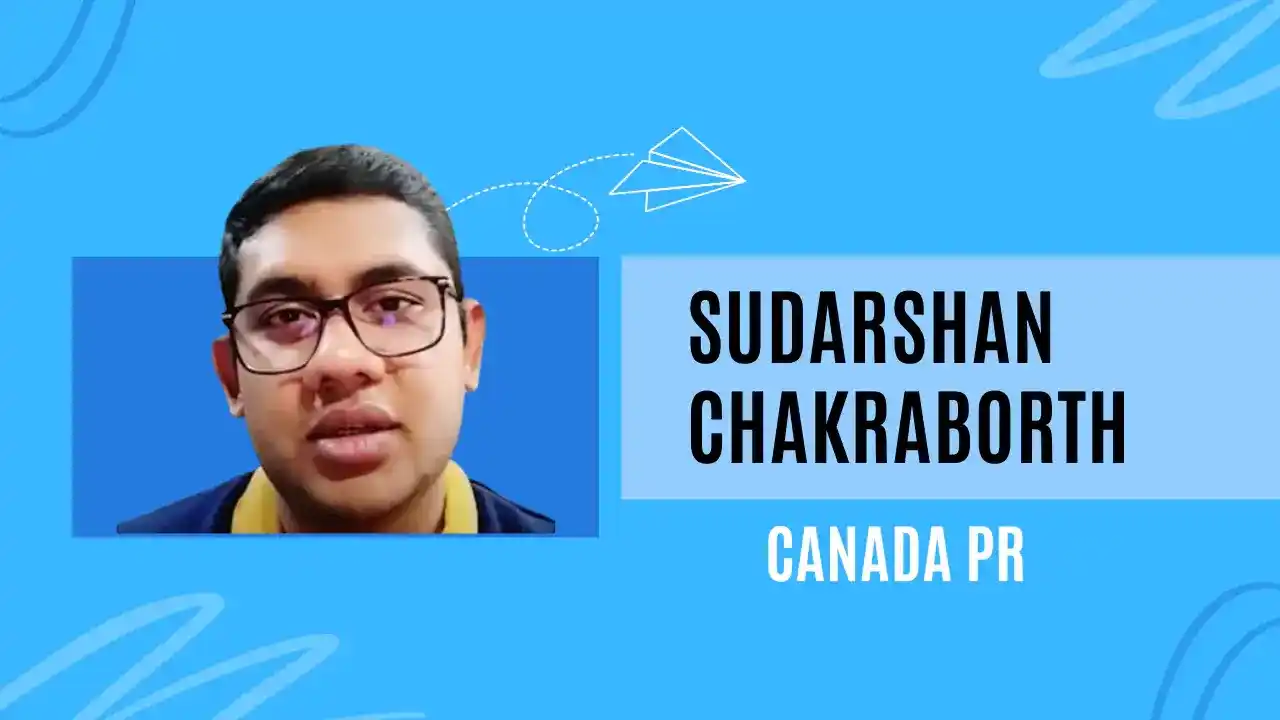 Testimonial by Sudarshan Chakraborth for canada