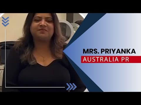 Priyanka, Immigration at Australia