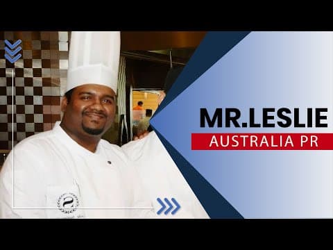 Leslie, Immigration at Australia